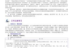 高考语文论述类文本3大题型答题模板（含真题解析）
