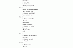 
人教版五年级英语上册情景对话练习题库