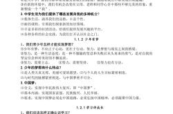 七年级上道德与法治成长的节拍知识点(七年级上道德与法治成长的节拍知识点归纳)