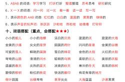 
1.语文学科（20条）