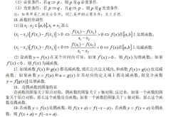 高中数学必背公式(高中数学必背公式大全)