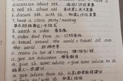 八年级英语短语积累(八年级英语短语归纳总结)