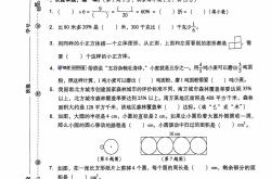 六年级期中复习模板（数学）(六年级数学期中考试知识点总结)
