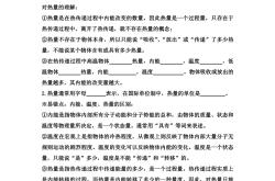 九年级物理热学专项（比热容/热机）(九年级上册物理比热容视频讲解小邵课堂)