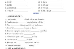 七年级上册英语重点语法易错100题(七年级上册英语重点语法易错100题带答案)