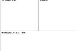 
初二数学错题本模板（进阶版）