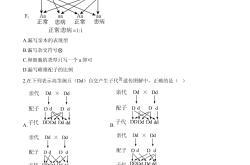 高二生物重点例题解析（遗传题）(高中生物必修二遗传题解题思路和方法研究)