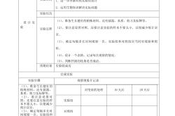 初二生物光合作用实验报告模板
