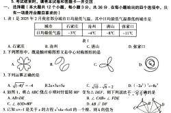 
中考选择题技巧（全科通用）
